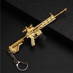 gun keychain pendant gift toy peripheral
